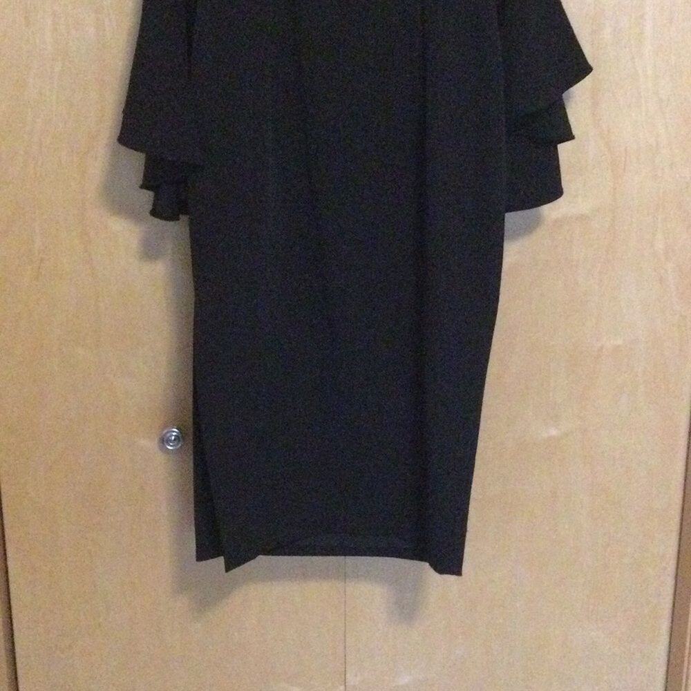 Milly Selena Italian Cady Bell Sleeve Dress - Picture 9 of 13